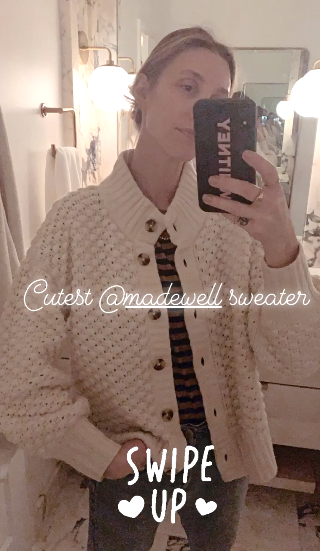surrey bobble cardigan sweater